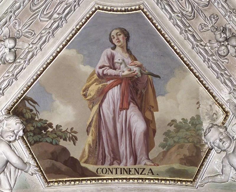 74-Allegoria della continenza - Alzano Lombardo, Bergamo
